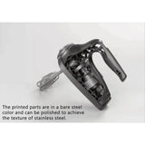 Steel PLA Filament 1.75mm Steel Powder Filled Polylactic Acid Filament 3D Printer Metal Filament 0.5kg Spool, Bare Steel Color Spriour