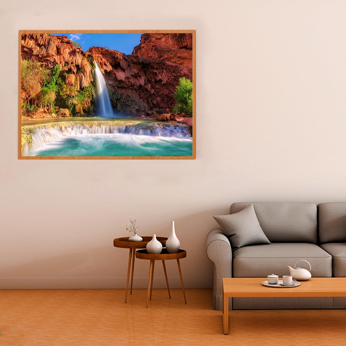 RECHIATO Jigsaw Puzzles for Adults,2 Pack Puzzles for Adults 1000 Pieces,Colorado Grand Canyon National Park Puzzles, Havasu Falls & Horseshoe Bend,Nature Puzzles, Landscape Puzzles RECHIATO