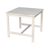 International Concepts 3-Piece Set Table, Unfinished IC International Concepts