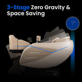 Osaki OS-3D Champ II | Taupe | Full Body Massage Chair | 3D SL-Track Full Body Massage Chair | Zero Gravity | Lumbar Heating | Touchscreen Controller | Auto Body Scan | Bluetooth Speaker Osaki