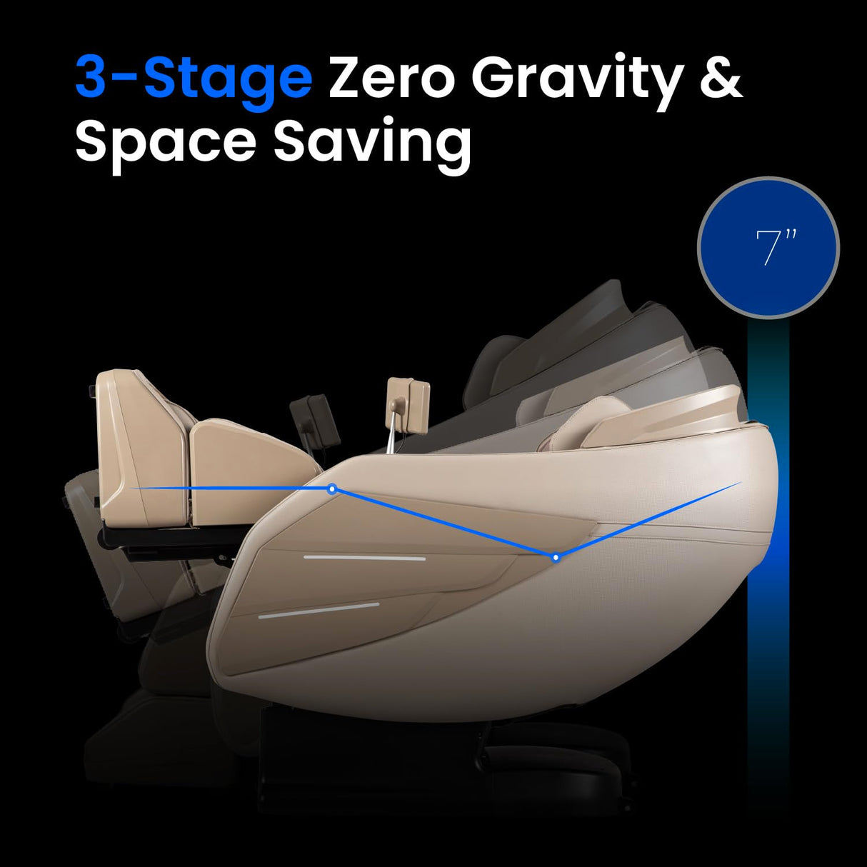 Osaki OS-3D Champ II | Black | Full Body Massage Chair | 3D SL-Track Full Body Massage Chair | Zero Gravity | Lumbar Heating | Touchscreen Controller | Auto Body Scan | Bluetooth Speaker Osaki