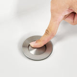 YITAHOME 24 Inch Bathroom Vanity with Sink, Bathroom Cabinet Vanity for Small Space, Freestanding Storage Bathroom Vanity with 2 Soft Closing Cabinets, Natural Brown YITAHOME