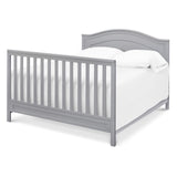 DaVinci Charlie 4-in-1 Convertible Crib in Grey, Greenguard Gold Certified DaVinci