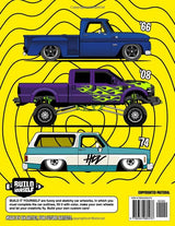 Insane Trucks Coloring Book: Fun pickups trucks adventure with 60 coloring pages for kids & teens Ages 6-18 Independently Published