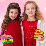 Crafts for Girls 8-12, 2 Pack DIY Wooden Jewelry Box Art Craft Supplies Painting Kit for Kids Ages 4-6 6-8 5 7 9 10 11 Year Old Girl Birthday Party Favors Toys Mothers Valentines Day Gifts SUPREME XMAS
