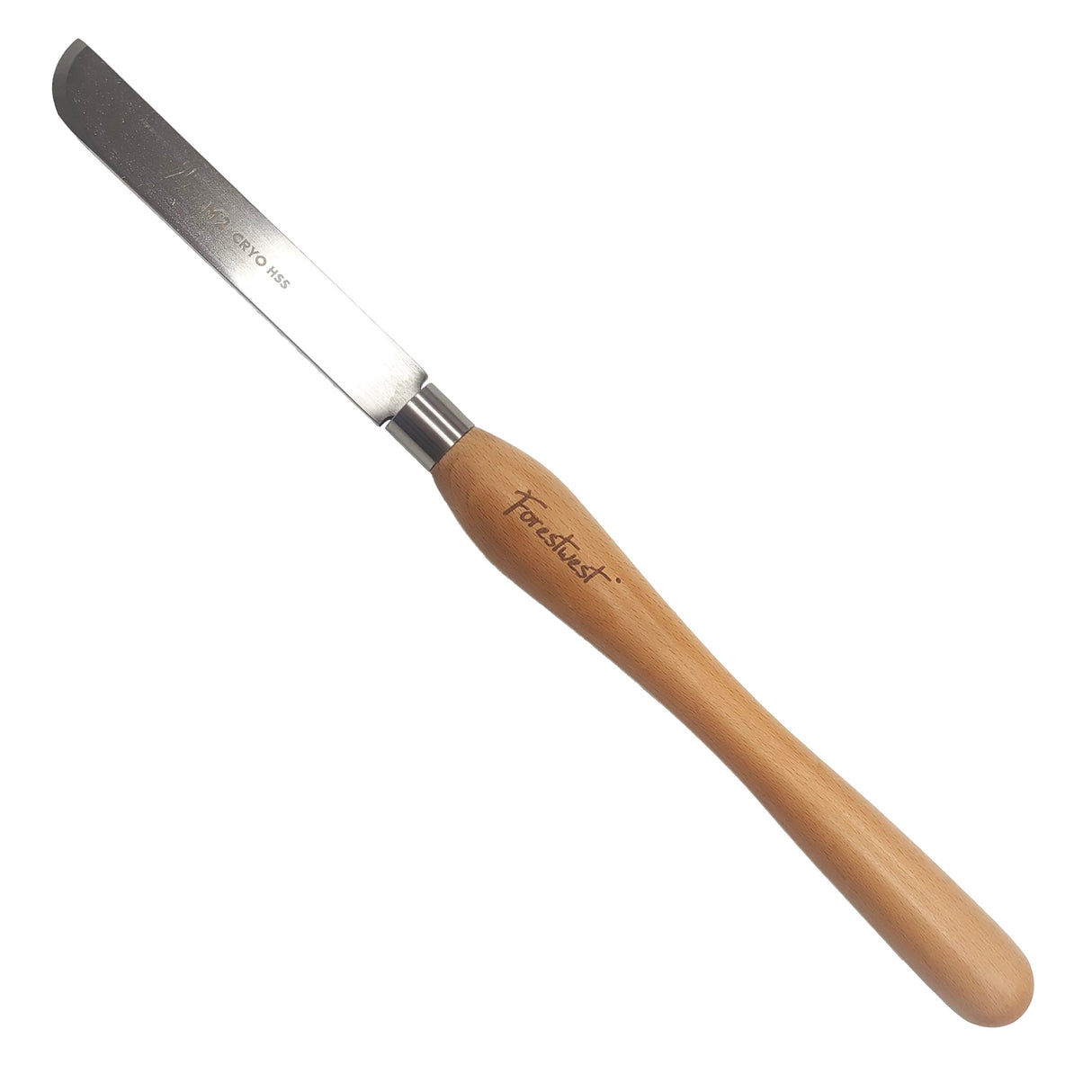 FORESTWEST 10929, HSS 1" Negative Rake Scraper, Wood Lathe Turning Tools FORESTWEST