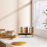 3 PCS Wooden Display Riser for Display Wood Risers for Decor and Organizer Round Display Stand Farmhouse Rustic Decor Risers Wood Riser Pedestal Stand for Candles Plants Cups (Brown, 8/6/4 Inch) QoTang