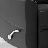 Parker Living Hercules - Black Manual Swivel Glider Recliner Parker Living