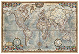 4,000 Piece Puzzle - The World Map Educa