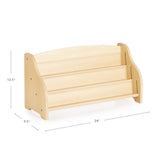 Guidecraft Tabletop Book Display: Book Shelf Display Rack for Kids Room Guidecraft