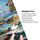 MasterPieces - 1000 Piece Jigsaw Puzzle, Route 66 Gamblin’ Man, Fun for Adults, Family, Kids, 19.25" x 26.75" Masterpieces