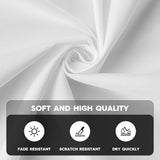 Horaldaily Christmas Tablecloth 60×84 Inch, Winter Snowman Trees Red Washable Table Cover for Party Picnic Dinner Decor Horaldaily