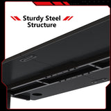 SEVEN WARRIOR Gaming Desk 60 INCH, T- Shaped Carbon Fiber Surface Computer Desk with Full Desk Mouse Pad, Ergonomic E-Sport Style Gamer Desk with Double Headphone Hook, USB Gaming Rack, Cup Holder SEVEN WARRIOR