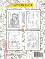 Medieval Coloring Book: Middle Ages Gift for Relaxation and Creativity Majosta