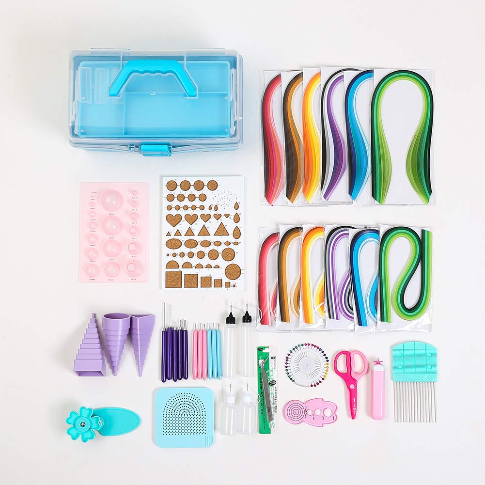 Quilling Kits - Quilling Tools and Supplies,Paper Crimper,Quilling Paper IMISNO