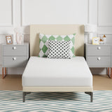 Twin Mattress 6 inch Gel Memory Foam Mattress Queen Mattresses Medium Firm Mattresses for Cool Sleep Relieving Pressure Relief CertiPUR-US Certified Mattress in a Box FDW