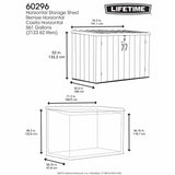 Lifetime 60296 Horizontal Storage Shed Lifetime