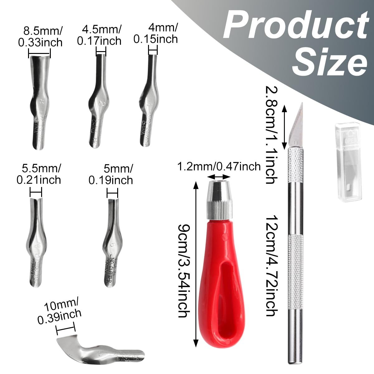 4 Pcs Rubber Carving Linoleum Blocks Rubber Block Stamp Carving Blocks with Brayer Cutter Tools for Printmaking, Printing and Stamp Soft Rubber More Crafts PKEAFC