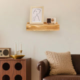 Hidden Gun Storage Shelf-14.4" x 7.7" x 2.75" Rustic Concealment Shelf Concealment Compartment Furniture Hidden Gun Safe Wall Decor for Home Security, Oak Color Dononr