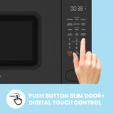 COMFEE CMO-C20M1WB Countertop Microwave Oven, 0.7 cu.ft Small Microwave with 11 power levels,Turntable Reset Function, Speedy Cooking, Weight/Time Defrost, Memory function, Children Lock, 700W COMFEE'