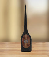 WICING 15.7" Throwing Axe, 1065 Manganese Steel Throwing Hatchet Beech Wood Handle for Axe Throwing Competitions - 3 Pack WICING