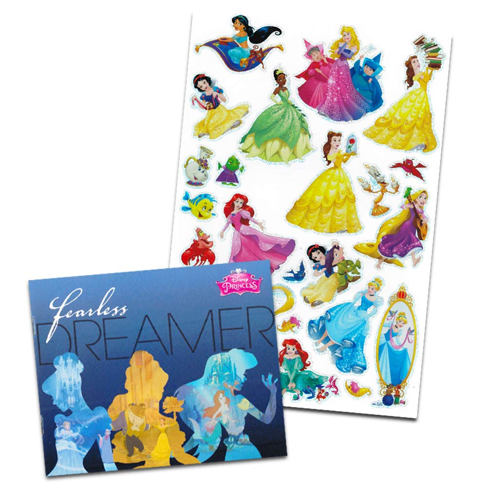 Disney Princess Magic Ink Coloring Book Set - Bundle of 3 Imagine Ink Books for Girls Kids Toddlers Featuring Disney Princess, Moana, and Minnie Mouse with Invisible Ink Pens and Stickers Disney