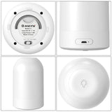 G Keni Touch Bedside Night Lamp, Baby Nursery Night Light for Kids Adults, Egg Lights with Timer, Dimmable Small Mini Lamp for Nightstand/Bedroom/Living Room, USB Rechargeable, White/Natural/Warm G Keni