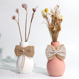 Wehous Concrete Vase Mold Silicone Resin Mold Container Storage Jar Bottle Mold Silicone Flower Vase Plant Mold Epoxy Resin Casting Cement Art Craft Trinket Holder Mold DIY Halloween Christmas Decor Wehous