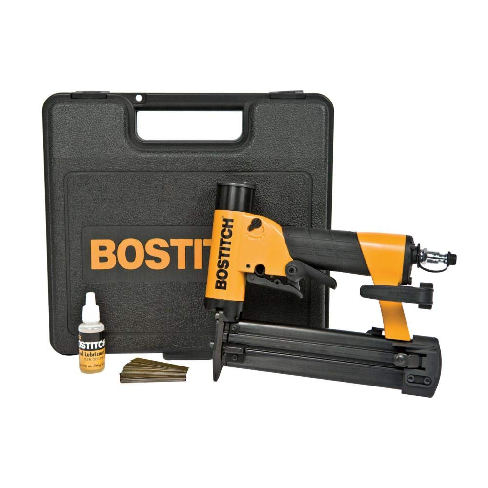 BOSTITCH Pin Nailer 23 Gauge, 1/2-Inch to 1-3/16-Inch (HP118K) , Black - WoodArtSupply