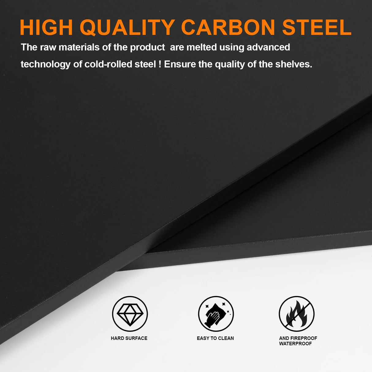 Jarbalai Black 3-Tier Heavy Duty Steel Shelving Unit, 1000 LBS Capacity Garage Shelving, Adjustable Storage Rack, 31.5" L x15.75 W x31.5 H, Industrial Shelves for Garage, Workshop, Home Organization Jarbalai