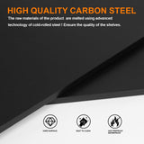 Jarbalai Black 3-Tier Heavy Duty Steel Shelving Unit, 1000 LBS Capacity Garage Shelving, Adjustable Storage Rack, 31.5" L x15.75 W x31.5 H, Industrial Shelves for Garage, Workshop, Home Organization Jarbalai