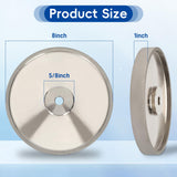 CBN Grinding Wheel 8 inch 600 Grit, 1" Wide, 5/8" Arbor, CBN Wheel Suitable for All Kinds of 8 inch Bench Grinders, CBN Bench Grinder Wheel for Sharpening Quick Speed Steel Tools Wood Turning Tools Lonsge