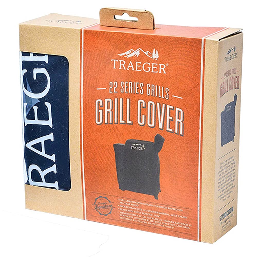 Traeger Grills BAC503 Full-Length Grill Cover Grill Accessory - Pro 575/ Pro 22, Black Traeger