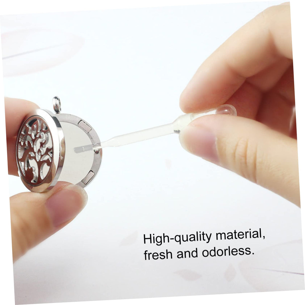 HEALLILY 50pcs Car Perfume Cotton Cloth Portable Diffuser Car Scented Hanging Kick Float Sublimation Air Freshener Blanks Healthy Air Freshener Safe Air Freshener Round Sheet White Natural HEALLILY