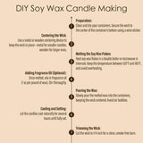 CHILLFLAME Soy Wax Flakes, Natural Candle Wax, Organic Soy Wax for Candle Making from Farm, No Harmless, Additives, and Pure (5 lb) CHILLFLAME