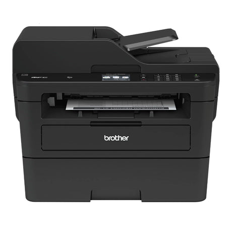 Brother MFC-L2750DW All-in-One Wireless Monochrome Laser Printer, Black - Print Copy Scan Fax - 36 ppm, 2400 x 600 dpi, Auto Duplex Printing, 50-Sheet ADF, 2.7" Touchscreen LCD, NFC, Ethernet, Tillsiy Brother