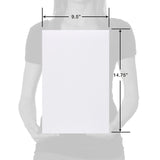 American Greetings White Shirt Boxes with Lids, for Birthdays, Holidays, and All Occasions (6 Boxes, 14.75'' x 9.5'') American Greetings