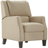 Pemberly Row Modern/Contemporary Push Back Recliner Chair Sand Pemberly Row