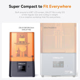 Creality Resin 3D Printer for Kids and Beginners, HALOT R6 Fully Assembled, Upgraded Light Source with High-Precision Printing, LCD Monochrome Screen Simple Workflow 3D Resin Printers Creality