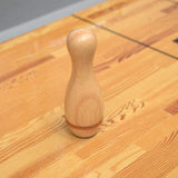 CROWN ME Deluxe Shuffleboard Shuffleboard Bowling Pin Set with Carry Bag, Ball CROWN ME