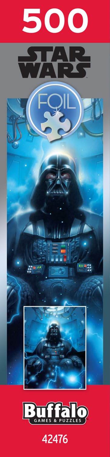 Buffalo Games - Foil Puzzle - Star Wars - Darth Vader's Meditation Chamber - 500 Piece Jigsaw Puzzle Buffalo Games