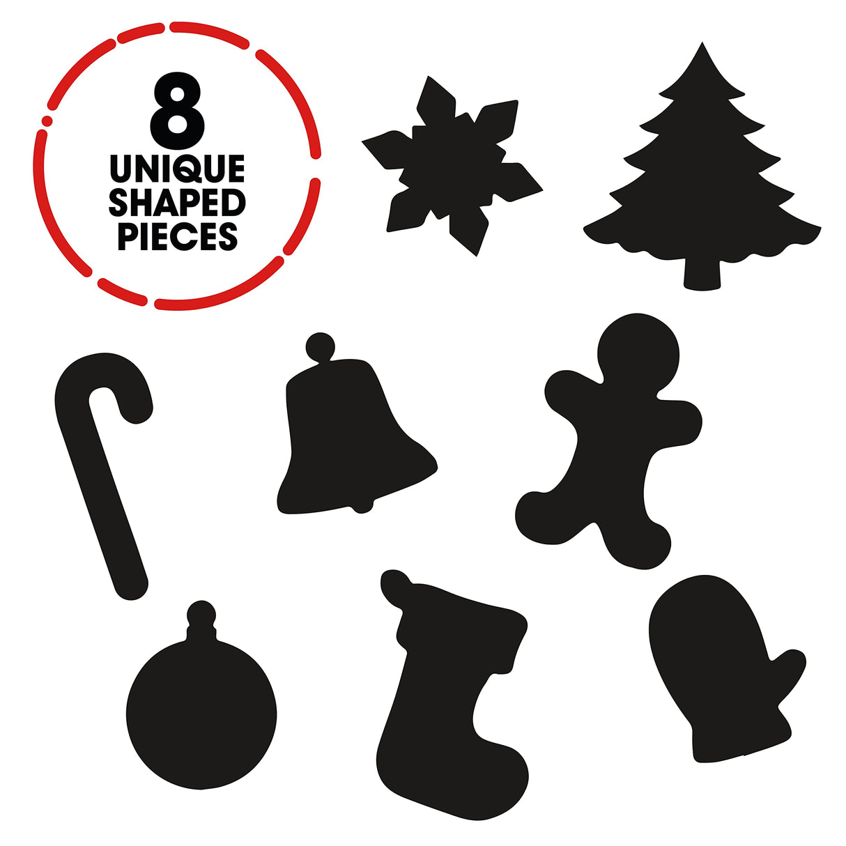 AQUARIUS - Friends TV Series Ugly Christmas Sweater Shaped 1000 Piece Jigsaw Puzzles AQUARIUS