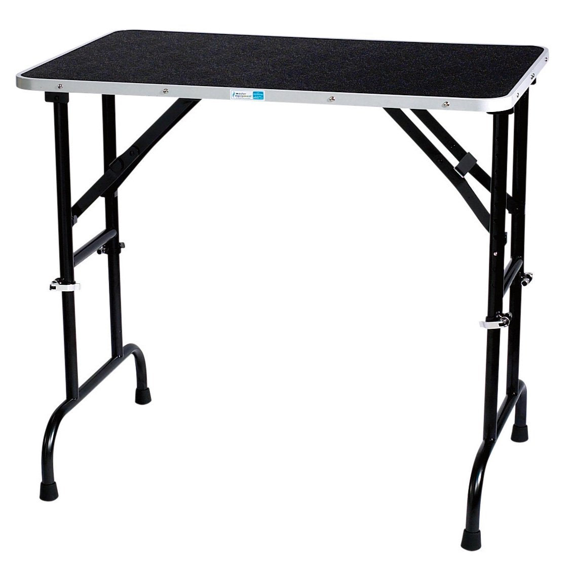 Master Equipment Adjustable Height Grooming Table, 36 by 24-Inch, Chrome,Black Master Equipment