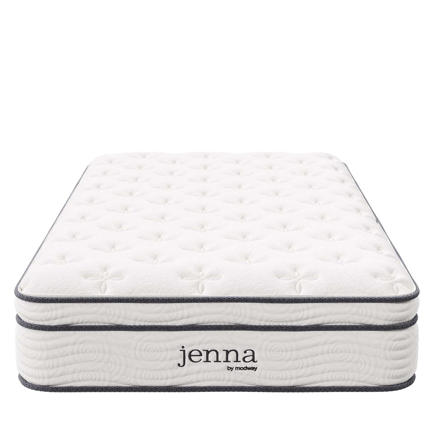 Modway Jenna 10” Innerspring and Memory Foam Twin Mattress With Individually Encased Coils