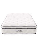 Modway Jenna 10” Innerspring and Memory Foam Twin Mattress With Individually Encased Coils Modway