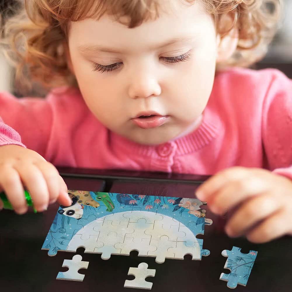 WZVZGZ Adults Jigsaw Puzzle 1000 Piece Wooden Children Puzzles,Black Brown Horse Racing Animal,Puzzle Game Artwork for Teens Kids,Challenging and Stimulating Game,Educational Games WZVZGZ