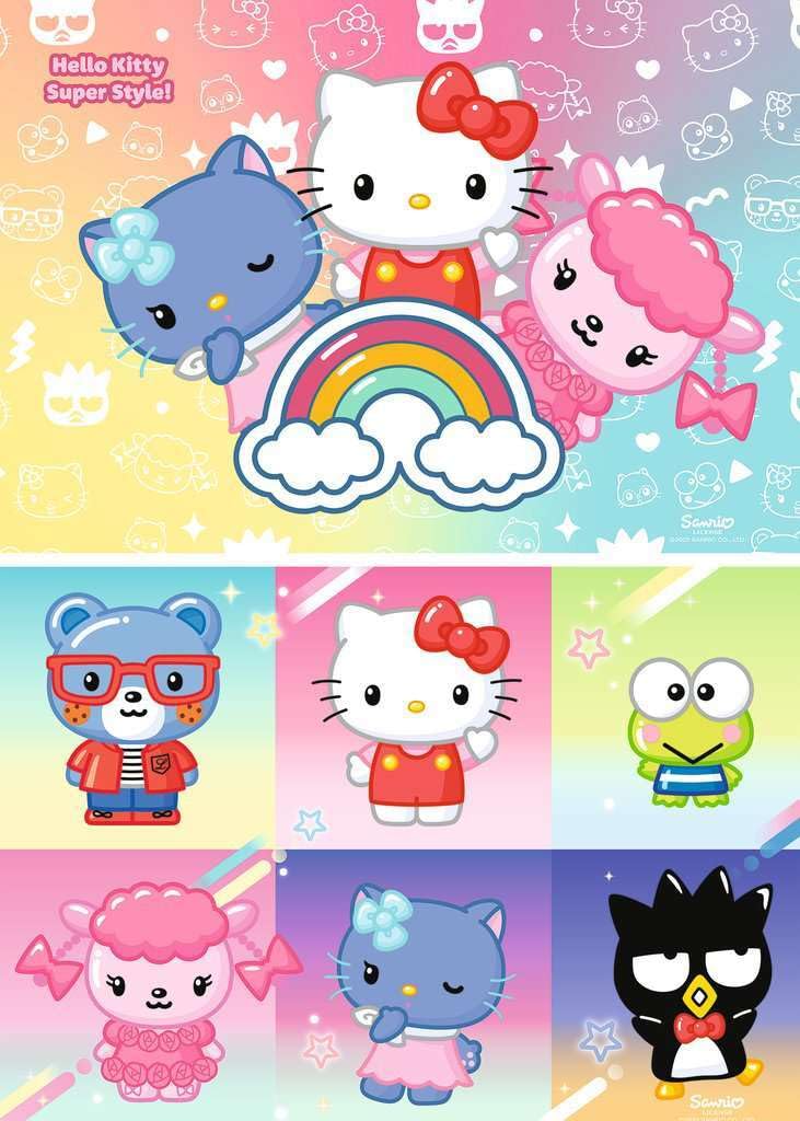 Ravensburger - 12001034 Children's Puzzle - 2 x 24 Pieces - Hello Kitty - Suitable for Ages 4 and Above - Premium Puzzle - 2 x Life Size Posters - Fantasy Ravensburger