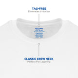 Gildan Men's Crew T-Shirts, Multipack, Style G1100, White (6-Pack), Large Gildan