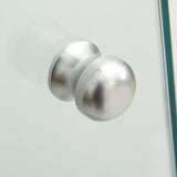 Yoluckea 4 Shelves Glass Display Cabinet with LED Light and Door, Floor Standing Clear Glass Curio Cabinet Collection for Living Room Bedroom 64.7”x16.7”x 14.3” Black(Upgrade Assembly) Yoluckea