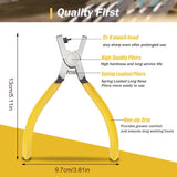 Watch Belt Leather Hole Puncher Plier Round Hole Punch Pliers Universal 2.0mm Shoe Strap Punch Hole Tool Small Hole Punching for Thin Belts, Shoes, Fabric Dog Collars, DIY Home or Craft Projects Rongon